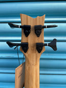 ORTEGA Bamboo Series Short Scale Uke Bass 4 String - Solid Bamboo + Bag