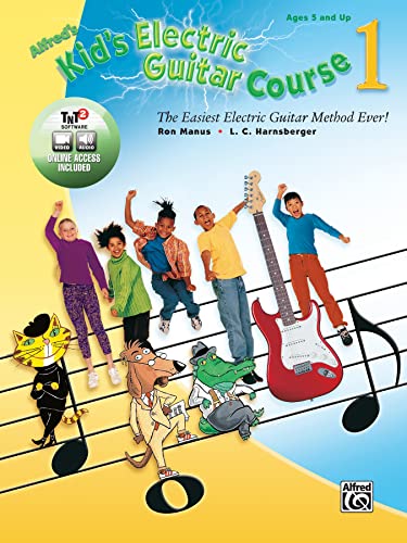 Alfred's Kid's Electric Guitar Course Book 1 with DVD