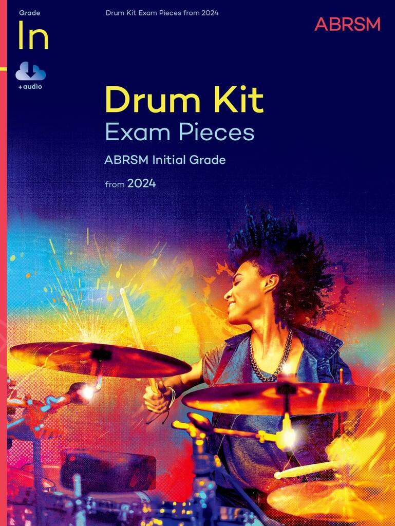 DRUM KIT EXAM PIECES, INITIAL GRADE, FROM 2024