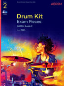 DRUM KIT EXAM PIECES, GRADE 2, FROM 2024