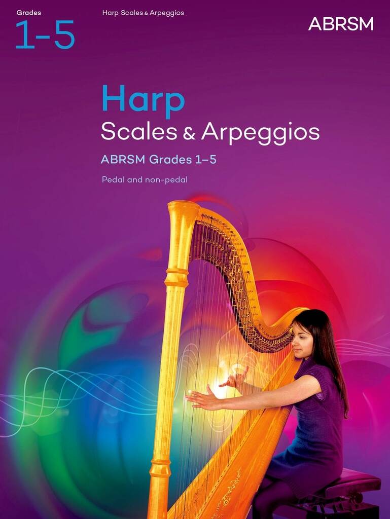 ABRSM Harp Scales and Arpeggios - From 2025 (Grades 1-5)