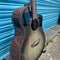 Washburn VITE S9V Bella Tono Studio Cutaway Electro Acoustic Guitar Gloss Charcoal Burst