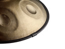 (Ex-Display) MEINL Sonic Energy Sensory Handpan Stainless Steel D Kurd 9 Notes 440 Hz - Vintage Gold