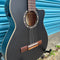 Ortega Family Series 3/4 Electro Classical Guitar  - Satin Black with Padded Gig Bag -
