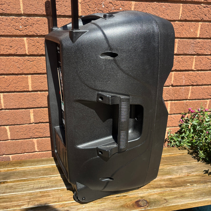 Pre Loved QTX PAL 12 Busker Amp with 2 Wireless Mics