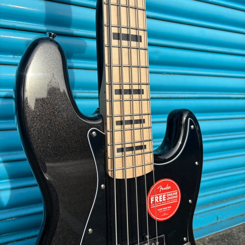 Squier Affinity Active 5 String Jazz Bass Metallic Black