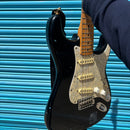 (Pre-Loved) Squier Stratocaster Electric Guitar in Black MIK (Made In Korea)