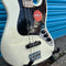 Squier Affinity Series Active Jazz Bass Guitar in Olympic White