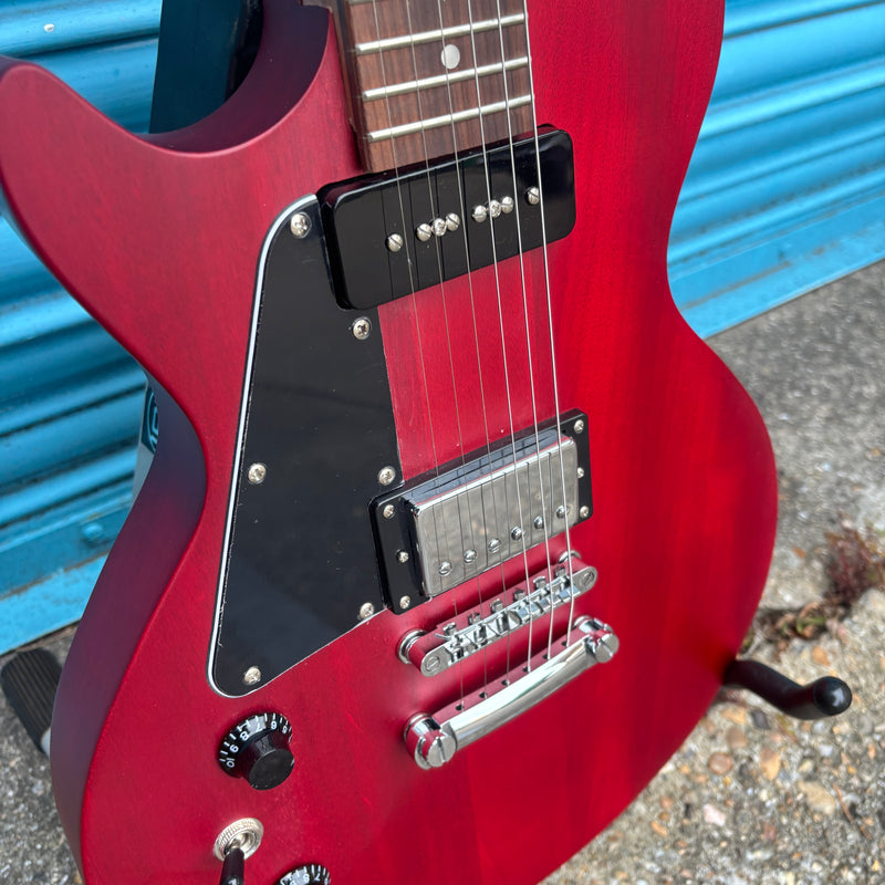 Stagg SEL-HB90 Cherry Left Hand Electric Guitar