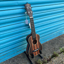 Snail UKS-220EQ Ebony Soprano Ukulele, Inc. Gig Bag