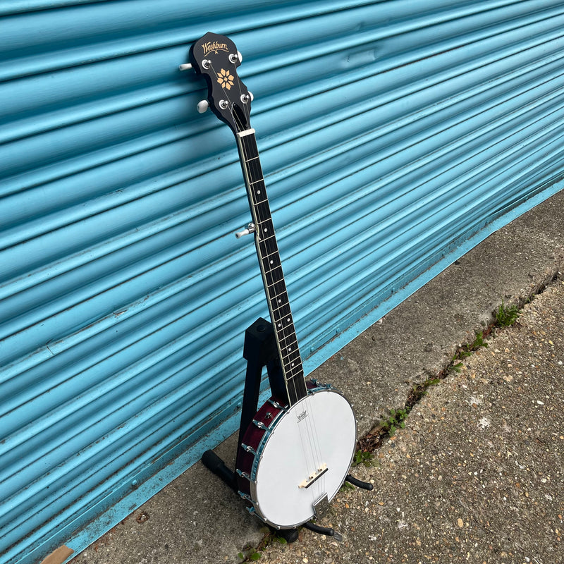 Washburn B7 Americana Series 5 String Open Back Banjo