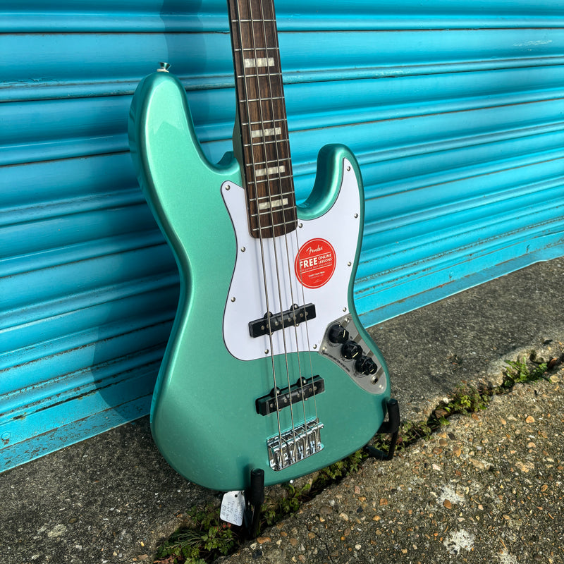 Squire Affinity Active Jazz Bass Mystic Sea Foam Green