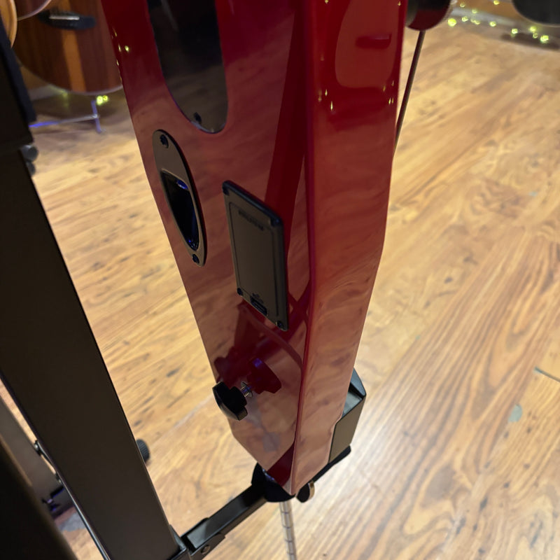 Stagg Electric Double Bass Transparent Red