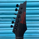 Ibanez GIO RG Series Electric Guitar in Black Flat with Red Plate - GRG131DX-BKF