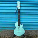 Enya Nova Go SP1 Thinline Electro Acoustic Guitar - Blue Inc. Soft Padded Case