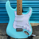 Gould GE10SBL Santa Fe Sonic Blue Strat Style Electric Guitar
