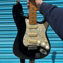 (Pre-Loved) Squier Stratocaster Electric Guitar in Black MIK (Made In Korea)