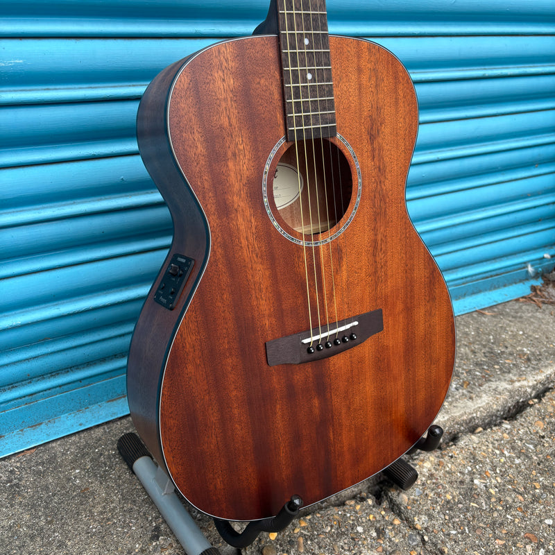 Cort L60-MF-OP Electro Acoustic Guitar - Solid Mahogany Top