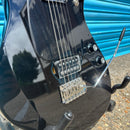 Aria Jet Baritone Electric Guitar Black