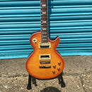 Gould Lexington Flame Amber Burst Electric Guitar (LP Style)