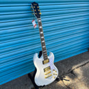 Gould Steelport Electric Guitar - White