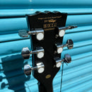 B-Stock Vintage V69 SG Style Electric Guitar Gloss Black