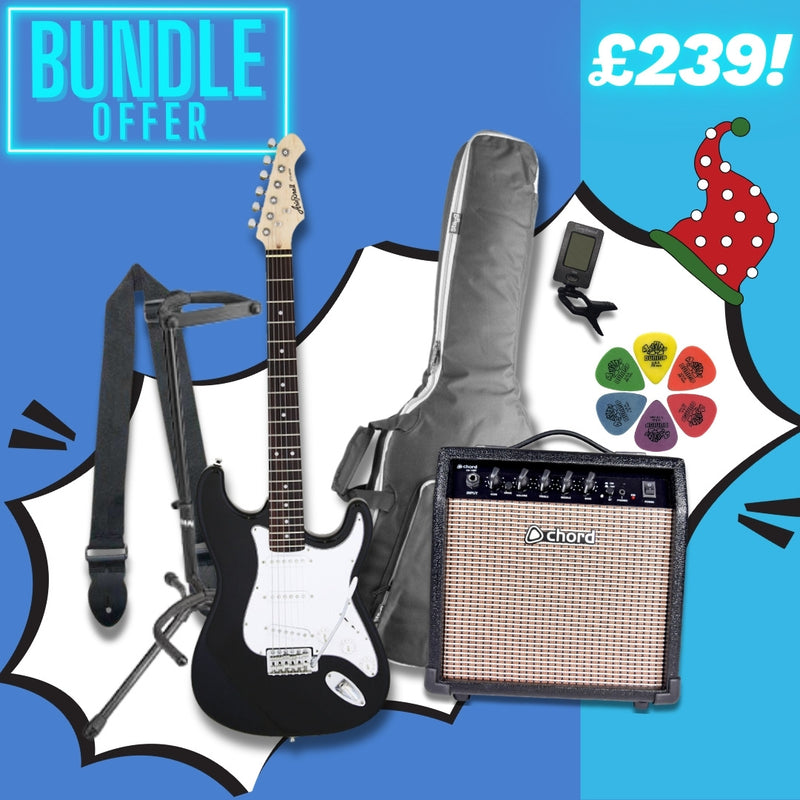 Aria STG-003 Beginner Electric Guitar Package
