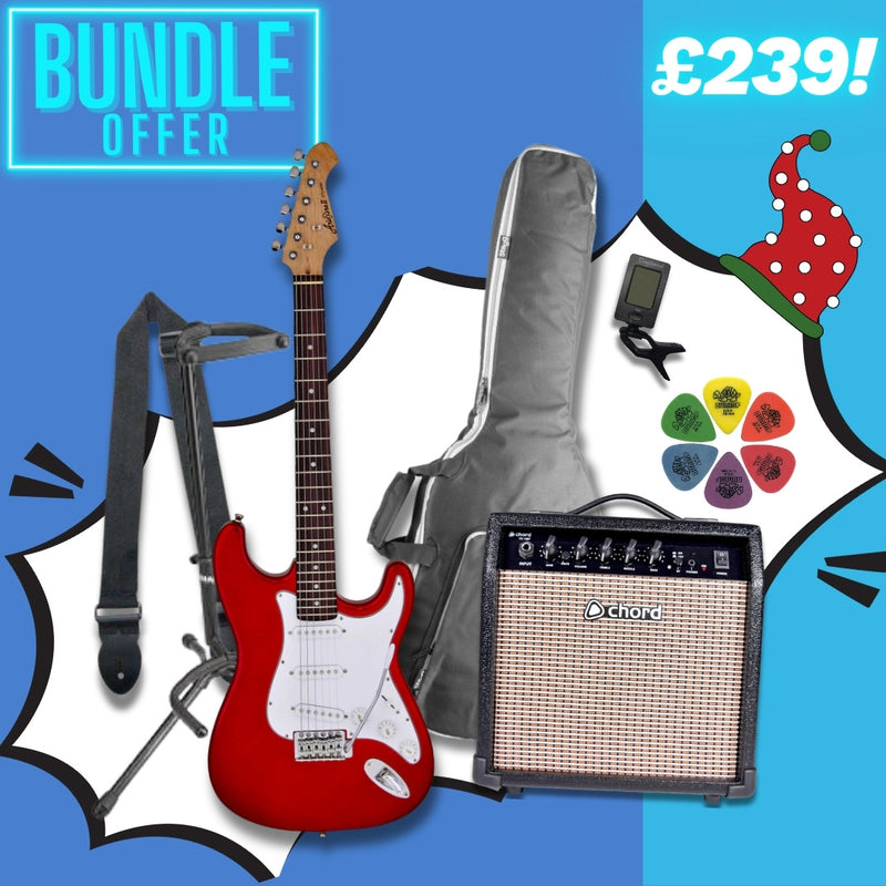 Aria STG-003 Beginner Electric Guitar Package