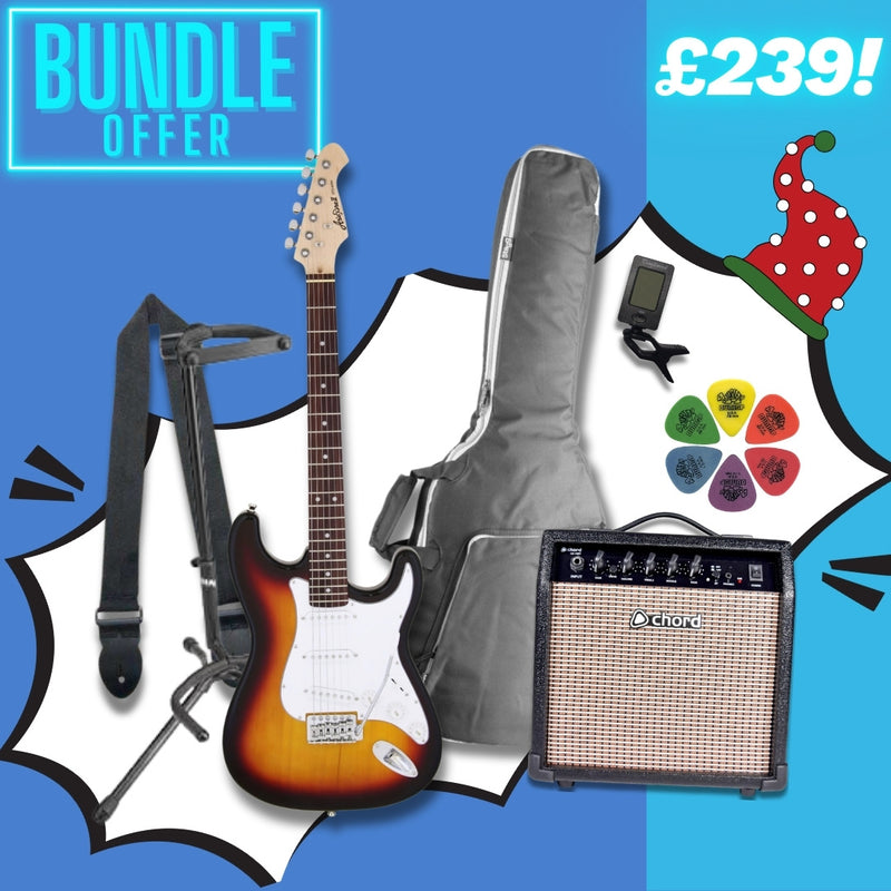 Aria STG-003 Beginner Electric Guitar Package