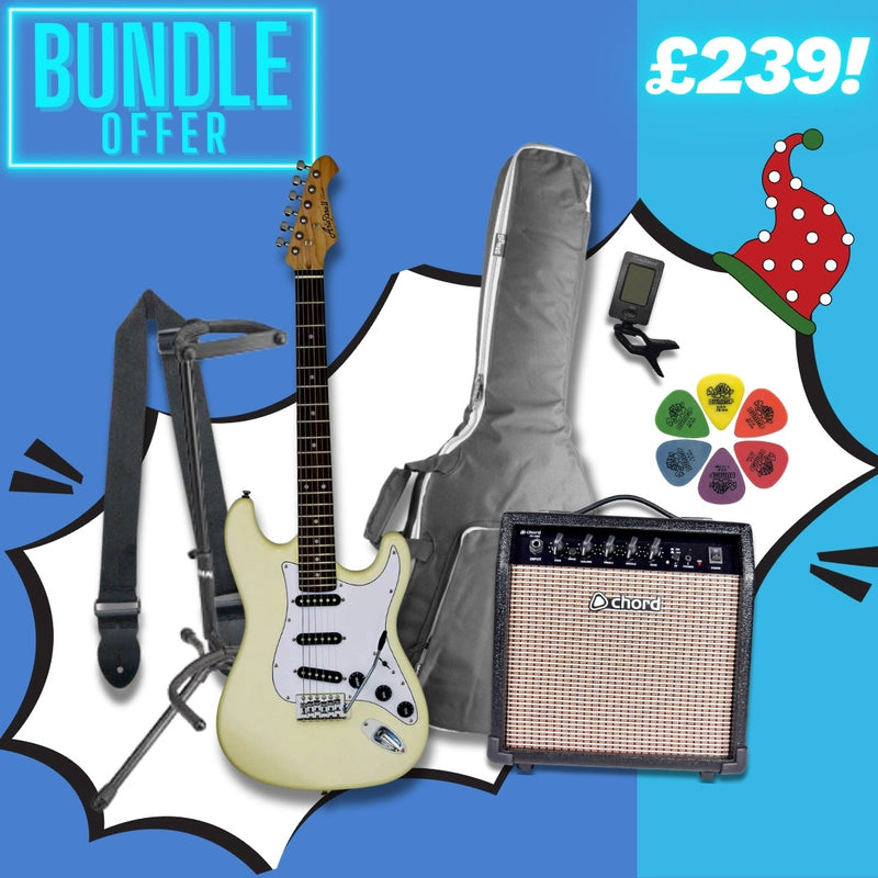 Aria STG-003 Beginner Electric Guitar Package