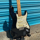 (Pre-Loved) Squier Stratocaster Electric Guitar in Black MIK (Made In Korea)