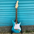 Aria STG Mini Strat Electric Guitar Metallic Blue