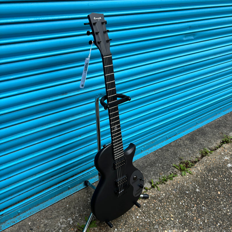 Enya Nova Go Sonic Black Electric Guitar Inc. Padded Gig Bag