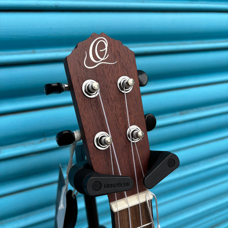 Ortega Bonfire Series Concert Ukulele in Spruce and Sapele Natural Finish RU5