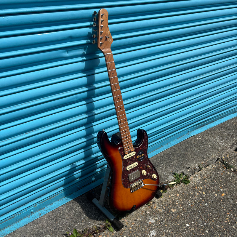 Crafter Crema HHS Electric Guitar - Tobacco Sunburst