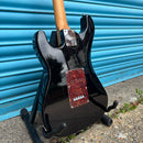 Crafter Crema HSS Electric Guitar - Cosmic Black with Maple Fingerboard