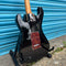 Crafter Crema HSS Electric Guitar - Cosmic Black with Maple Fingerboard