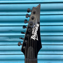 Ibanez GIO RG Series 7 String Electric Guitar in Trans Black Sunburst - GRG7221QA-TKS