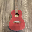 Ortega Earth Series Concert Ukulele 4 String - Fire Red