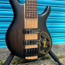 Cort C5 Plus OVMH 5 String Bass Guitar - Antique Brown Burst