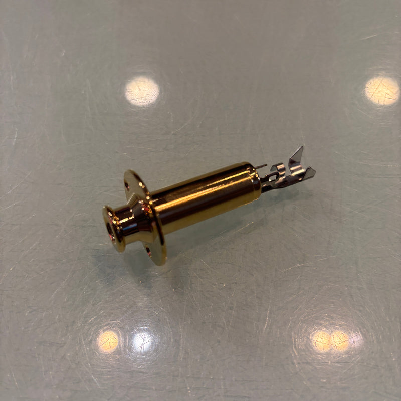 Acoustic Endpin Jack, Gold, Stereo