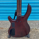 Cort B4 Element Bass Guitar in Transparent Black