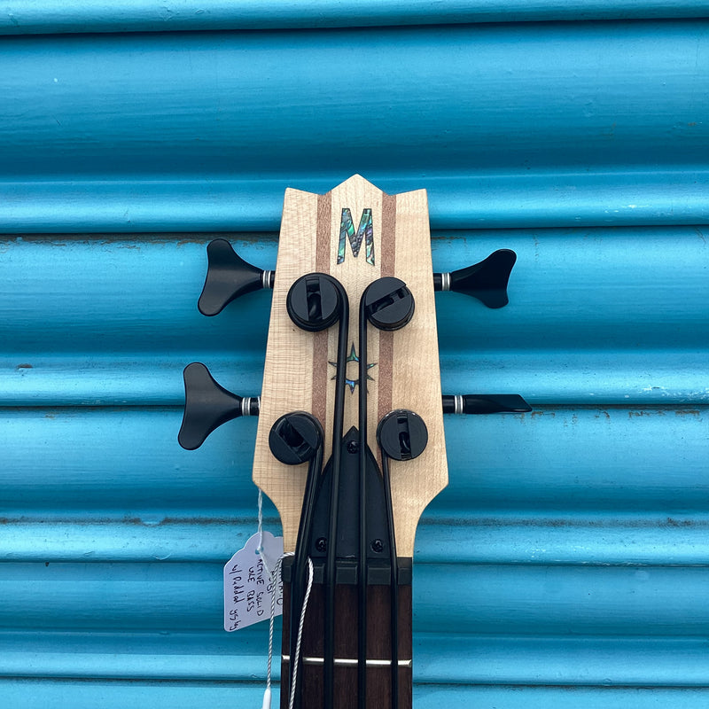 Mahalo MEB1 Solid Electric Bass Ukulele With Padded Gig Bag