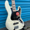 Squier Affinity Series Active Jazz Bass Guitar in Olympic White