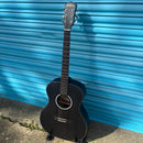 Washburn DFEFE-U Ebony D Deep Forest Electro Acoustic Guitar - Natural Matte