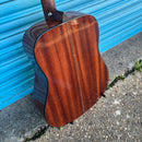 Crafter ABLE D620 N Dreadnaught Acoustic Guitar Solid Spruce Top Inc. Padded Gig Bag