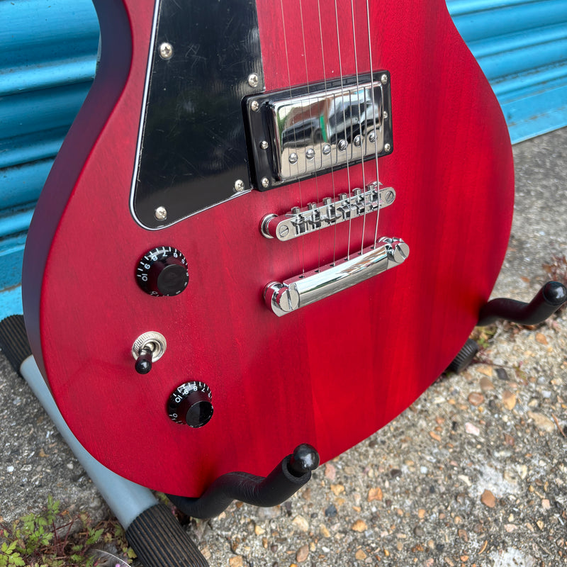 Stagg SEL-HB90 Cherry Left Hand Electric Guitar