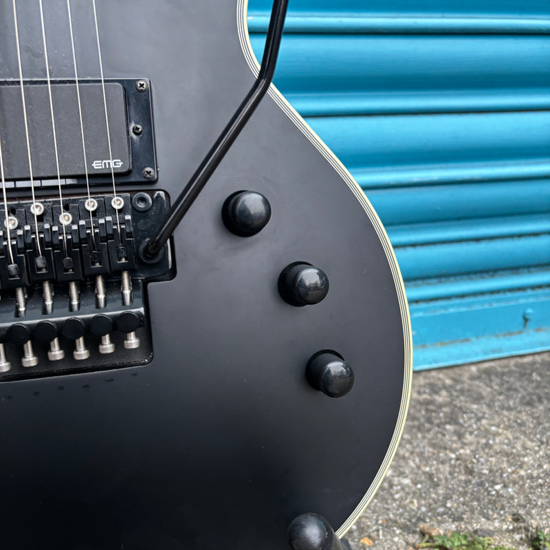 Pre-Loved ESP LTD ES-1000 Floyd Rose Satin Black Finish