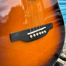 Aria MSG-02 Meister Acoustic Guitar Solid Spruce Top Brown Sunburst