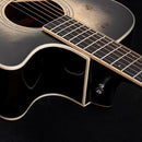 Washburn DFBACEB Burl ACE Deep Forest Cutaway Electro Acoustic Guitar - Black